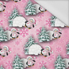 PENGUINS AND IGLOOS (PENGUINS) - Waterproof woven fabric