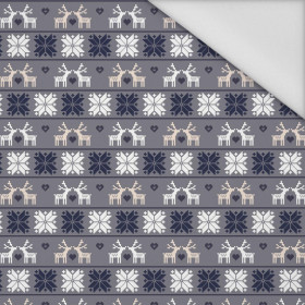 REINDEERS / sweater (WINTER TIME) / grey - Waterproof woven fabric