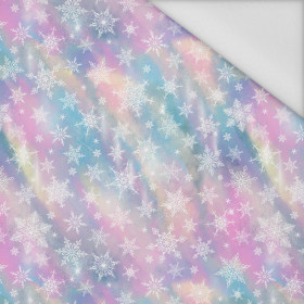 SNOWFLAKES PAT. 2 / RAINBOW OCEAN pat. 3 - Waterproof woven fabric