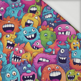 CRAZY MONSTERS PAT. 4 - Viscose jersey