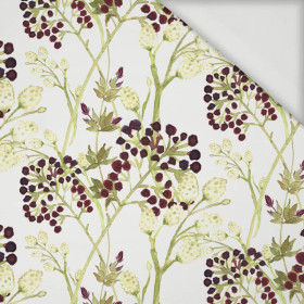 ELDERBERRY (BLOOMING MEADOW) - Viscose jersey