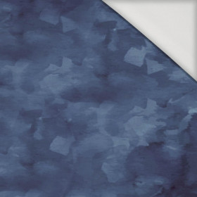 CAMOUFLAGE pat. 2 / dark blue - Viscose jersey
