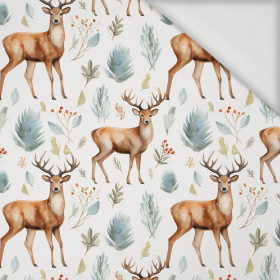 PASTEL REINDEER - Viscose jersey