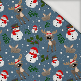 SNOWMEN AND REINDEERS / jeans (WINTER SQUAD) - Viscose jersey