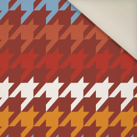 COLORFUL HOUNDSTOOTH (big)- Upholstery velour 