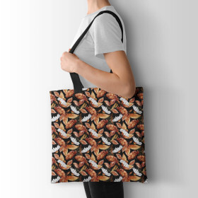 GOLDEN GARDEN pat. 3 (COLORFUL AUTUMN) / black