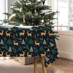 CHRISTMAS FOREST - Woven Fabric for tablecloths