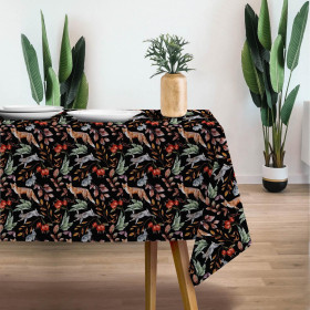 BIRDS PAT. 2 / BLACK (COLORFUL AUTUMN)