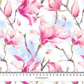 MAGNOLIAS - Linen 100%