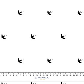 SWALLOWS (MINIMAL)  / B-05 rose quartz - looped knitwear 