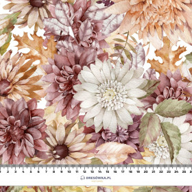 AUTUMN FLOWERS (GOLDEN AUTUMN) - lycra 300g