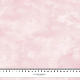 CAMOUFLAGE pat. 2 / pale pink - looped knit fabric