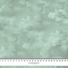 CAMOUFLAGE pat. 2 / modern mint  - looped knit fabric