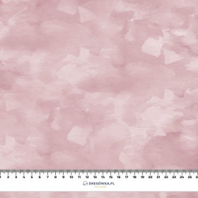 CAMOUFLAGE pat. 2 / rose quartz - looped knit fabric