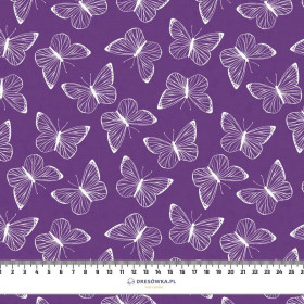 BUTTERFLIES / contour (PURPLE BUTTERFLIES) - swimsuit lycra