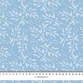 FROSTED TWIGS (ENCHANTED WINTER) - Waterproof woven fabric