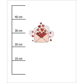 VALENTINE'S LETTER (HAPPY VALENTINE’S DAY) - panel 50cm x 60cm