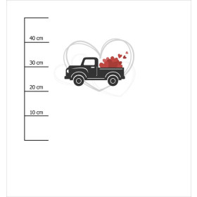 VALENTINE'S CAR (HAPPY VALENTINE’S DAY) - panel 75cm x 80cm