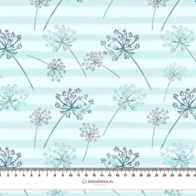 DANDELIONS / STRIPES (DRAGONFLIES AND DANDELIONS) - swimsuit lycra
