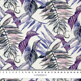 LEAVES PAT. 6 (TROPICAL NATURE) (Very Peri) - Cotton woven fabric