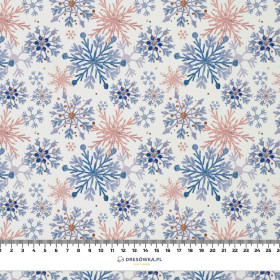 SNOWFLAKES (Very Peri) - lycra 300g