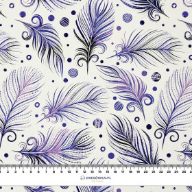 FEATHERS (Very Peri) - lycra 300g