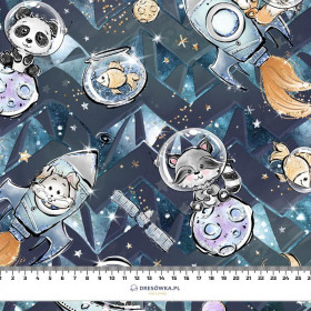 SPACE CUTIES pat. 7 (CUTIES IN THE SPACE) - Cotton woven fabric
