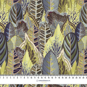 GREEN JUNGLE pat. 2 (VINTAGE) - Cotton woven fabric