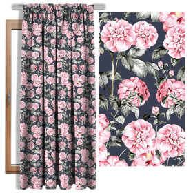 PINK PEONIES pat. 2 - softshell