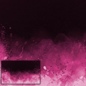 SPECKS (fuchsia) / black - PANORAMIC PANEL (95cm x 160cm)