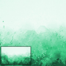 SPECKS (green) - PANORAMIC PANEL (95cm x 160cm)