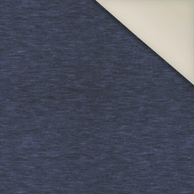 MELANGE NAVY- Upholstery velour 