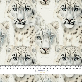 SNOW LEOPARD PAT. 1 - brushed knitwear with elastane ITY