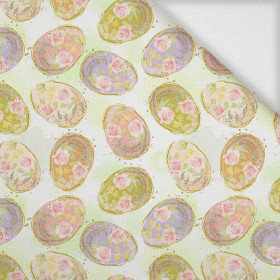 EASTER EGGS PAT. 1 (CUTE BUNNIES) - Woven Fabric for tablecloths
