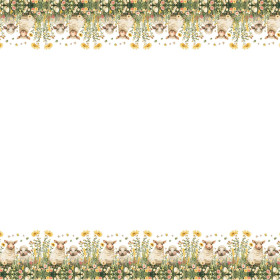EASTER PAT. 2 - Woven Fabric for tablecloths
