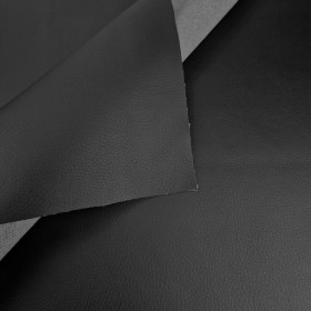 BLACK (46 cm x 50 cm) - matte leatherette