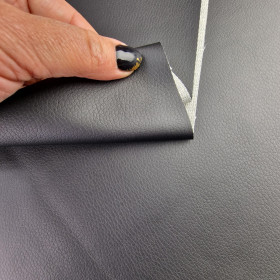 BLACK (46 cm x 50 cm) - matte leatherette