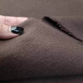 Thick brushed sweatshirt D300 - ESPRESSO (D-246)