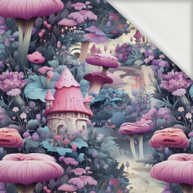 FAIRY WORLD wz.13 (garden) - looped knit fabric