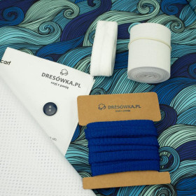 Men's swim trunks - WAVES - sewing set