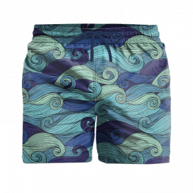 Men's swim trunks - WAVES - sewing set
