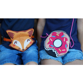 KIDS POUCH BAG - FOXES IN THE FORREST