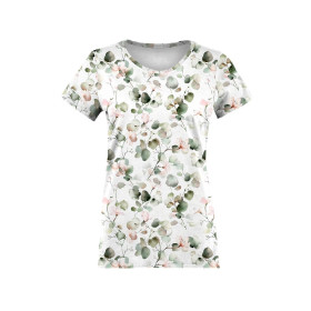 FLOWERS wz.17 - viscose woven fabric