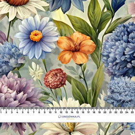 FLOWERS wz.15 - Cotton woven fabric