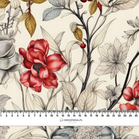 FLOWERS wz.16 - Waterproof woven fabric