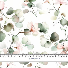 FLOWERS wz.17 - looped knit fabric