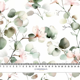 FLOWERS wz.17 - viscose woven fabric
