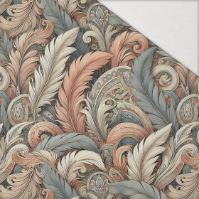 FLOWERS WZ.23 - Hydrophobic brushed knit