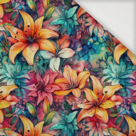 FLOWERS WZ.41 - Woven Fabric for tablecloths