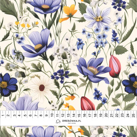 FLOWERS wz.4 - Waterproof woven fabric